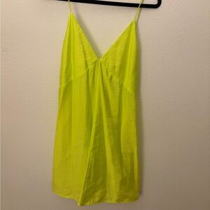 NWT H&M Neon Slip Dress/ Cover Up